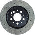 128.39033L by CENTRIC - Cross Drilled Rotor