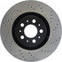 128.39035L by CENTRIC - Cross Drilled Rotor