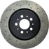 Centric 128.39036CL Disc Brake Rotor Sportstop Cryo Sport Drilled Rotor, Left