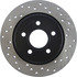 128.39039L by CENTRIC - Cross Drilled Rotor