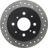 Centric 128.40017CL Disc Brake Rotor Sportstop Cryo Sport Drilled Rotor, Left