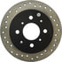 Centric 128.40017CR Disc Brake Rotor Sportstop Cryo Sport Drilled Rotor, Right