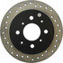 128.40017R by CENTRIC - Cross Drilled Rotor