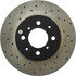 128.40021CR by CENTRIC - Sportstop Cryo Sport Drilled Rotor, Right