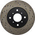 128.40034L by CENTRIC - Cross Drilled Rotor