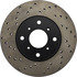 128.40034R by CENTRIC - Cross Drilled Rotor