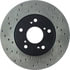 128.40036CR by CENTRIC - Sportstop Cryo Sport Drilled Rotor, Right
