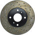 128.40037L by CENTRIC - Cross Drilled Rotor