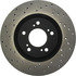 128.40048R by CENTRIC - Cross Drilled Rotor