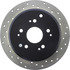 128.40059L by CENTRIC - Cross Drilled Rotor