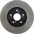 128.40062L by CENTRIC - Cross Drilled Rotor