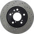 128.40064R by CENTRIC - Cross Drilled Rotor