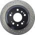 128.40067L by CENTRIC - Cross Drilled Rotor