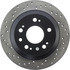 128.40067R by CENTRIC - Cross Drilled Rotor