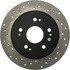 128.40068CR by CENTRIC - Sportstop Cryo Sport Drilled Rotor, Right