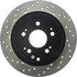 128.40070R by CENTRIC - Cross Drilled Rotor