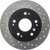 128.40079L by CENTRIC - Cross Drilled Rotor