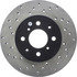 128.40085R by CENTRIC - Sport Cross Drilled Brake Rotor, Right