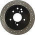 128.42047R by CENTRIC - Cross Drilled Rotor