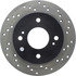 128.42051L by CENTRIC - Cross Drilled Rotor