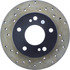 128.42057R by CENTRIC - Cross Drilled Rotor