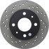 128.42060R by CENTRIC - Cross Drilled Rotor