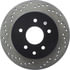 Centric 128.42072R Disc Brake Rotor Cross Drilled Rotor