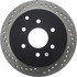 128.42087R by CENTRIC - Cross Drilled Rotor