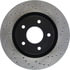 Centric 128.42096CL Disc Brake Rotor Sportstop Cryo Sport Drilled Rotor, Left