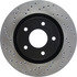 128.42096R by CENTRIC - Cross Drilled Rotor