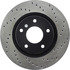 128.42097L by CENTRIC - Cross Drilled Rotor