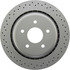320.62096F by CENTRIC - Centric GCX Rotor with Full Coating