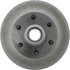 Centric 320.66035 Disc Brake Rotor and Hub Assembly Centric GCX Rotor with Partial Coating