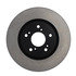 120.40076 by CENTRIC - Disc Brake Rotor - Front, 11.8 in. O.D, Vented Design, 5 Lugs, Coated Finish