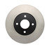 120.61082 by CENTRIC - Disc Brake Rotor - Front, 10.9 in. O.D, Vented Design, 4 Lugs, Coated Finish