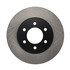 120.65097 by CENTRIC - Disc Brake Rotor - Front, 12.99 in. OD, Vented Design, 6 Lug Holes, Coated Finish