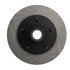 120.67028 by CENTRIC - Disc Brake Rotor - Front, Coated Finish, 5 Lug Holes, Vented Design