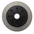 120.67040 by CENTRIC - Disc Brake Rotor - Front, 12.8 in. O.D, Vented Design, 8 Lugs, with Smooth Surface