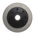 120.66049 by CENTRIC - Disc Brake Rotor - Front, 13.64 in. OD, Vented Design, 8 Lug Holes, Coated Finish