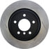 Centric 126.34080CSL Disc Brake Rotor Cryo Sport Slotted Rotor, Left