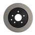 120.42088 by CENTRIC - Disc Brake Rotor - Rear, 12.1 in. O.D, Vented Design, 5 Lugs, Coated Finish