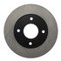 120.42106 by CENTRIC - Disc Brake Rotor - Front, 10.2 in. O.D, Vented Design, 4 Lugs, Coated Finish