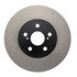 120.44114 by CENTRIC - Disc Brake Rotor - Front, 10.82 in. OD, Vented Design, 5 Lug Holes, Coated Finish
