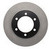 120.44118 by CENTRIC - Disc Brake Rotor - Front, 12.5 in. O.D, Vented Design, 6 Lugs, Coated Finish