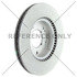 120.51058 by CENTRIC - Disc Brake Rotor - Front, 11.0 in. O.D, Vented Design, 5 Lugs, Coated Finish