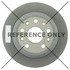 120.58021 by CENTRIC - Centric Premium Brake Rotor