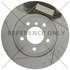 126.34151 by CENTRIC - Centric Premium OE Style Slotted Brake Rotor