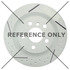 126.34179 by CENTRIC - Centric Premium OE Style Slotted Brake Rotor