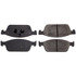 104.16450 by CENTRIC - Posi Quiet Semi-Metallic Brake Pads with Hardware