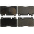 104.16630 by CENTRIC - Posi Quiet Semi-Metallic Brake Pads with Hardware